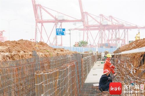 海南園區熱潮涌 瓊州氣象新 建設工程施工
